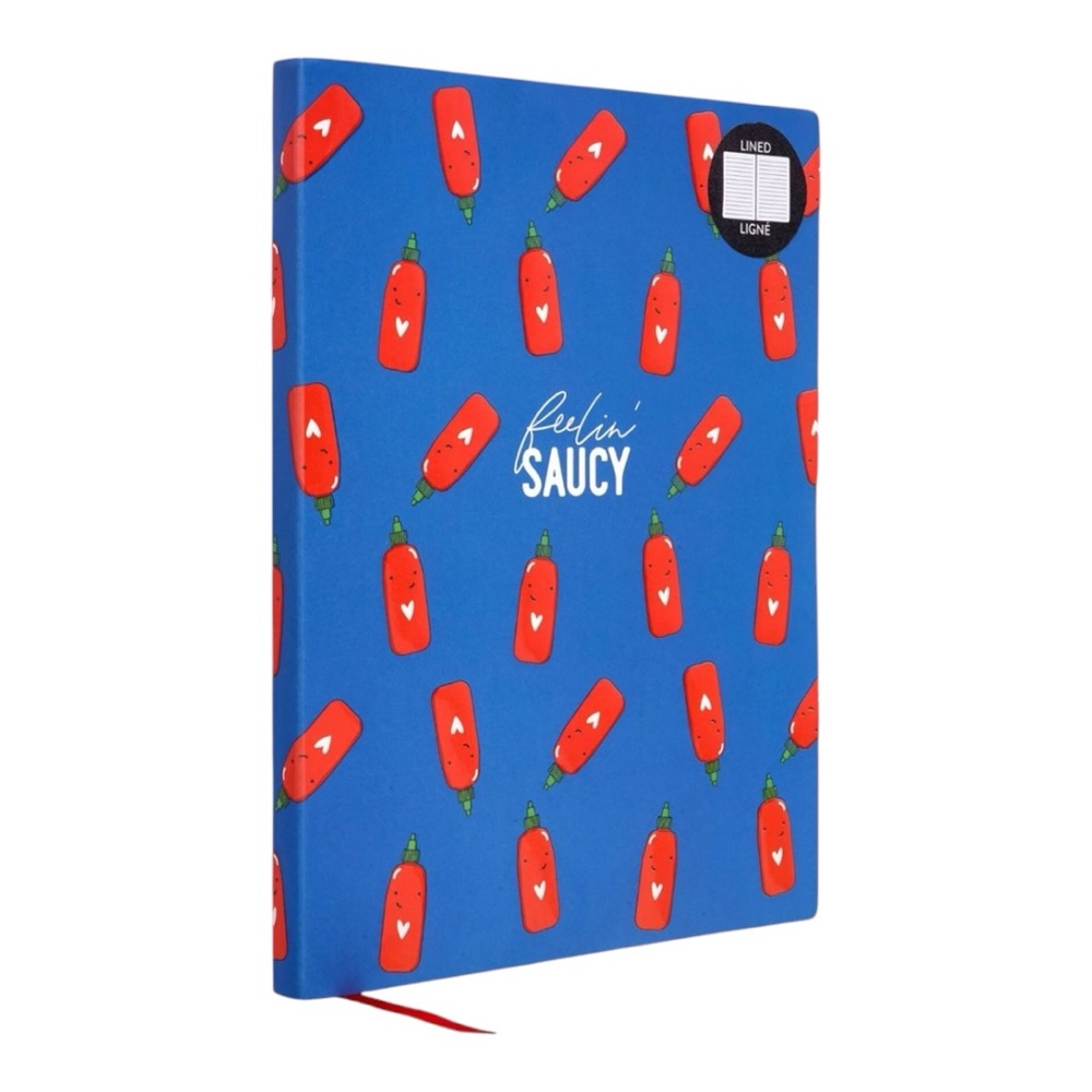Carnet Feelin’ Saucy 96 Page Lined Journal